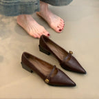 Damen Elegante Pumps mit modischem Riemen und komfortablem Blockabsatz R&B