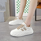 Damen Komfortable Plateau Sneakers mit modernem Design und atmungsaktiver Sohle R&B