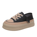 Damen Bequeme Sneaker mit Plateau-Sohle