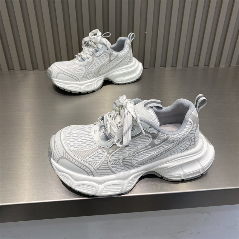 Damen Laufkomfort Sneakers mit atmungsaktiver Netzstruktur und dämpfendem Sohlenprofil R&B