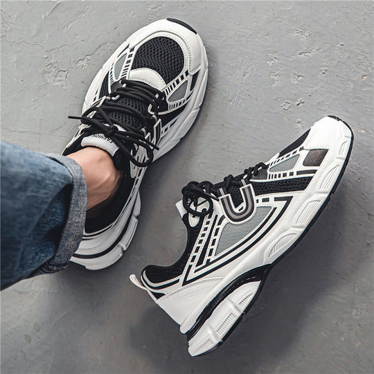 Damen Sportliche Laufschuhe mit atmungsaktiver Oberflächenstruktur und stützender Dämpfung R&B
