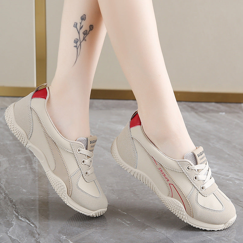 Damen sportliche Sneakers mit atmungsaktiver Mesh-Oberfläche und flexiblem Sohlenprofil R&B