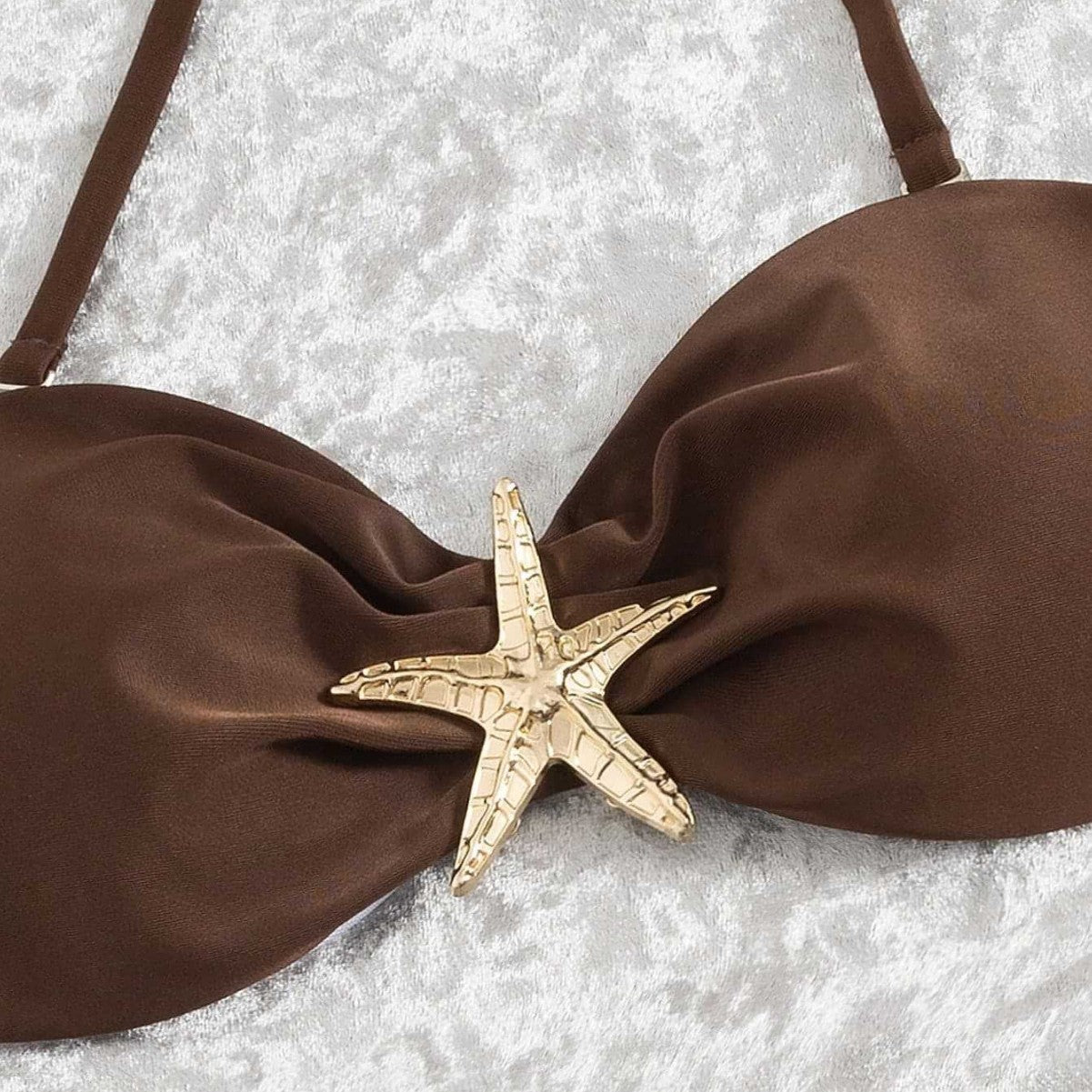 Damen Bikini-Set mit luxuriösem Sternenakzent