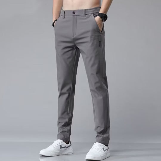 Herren Freizeit-Hose mit elastischem Bund R&B