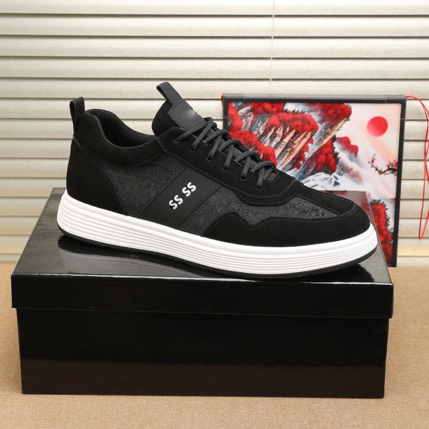 Damen Sportliche Sneakers mit atmungsaktiven Obermaterial und rutschfester Sohle R&B