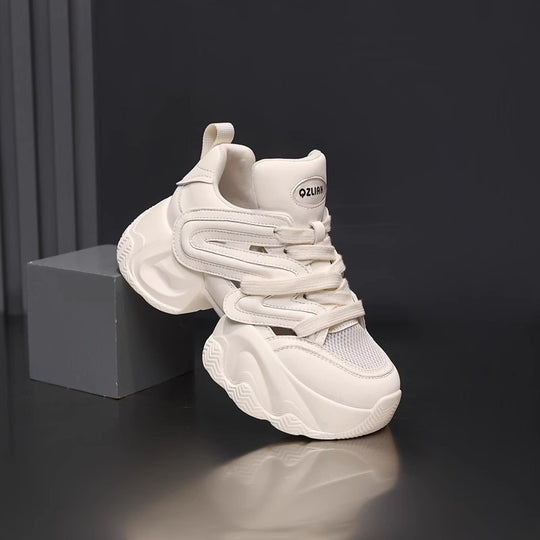 Damen Sportliche Chunky Sneakers mit atmungsaktivem Obermaterial und innovativem Dämpfungssystem R&B