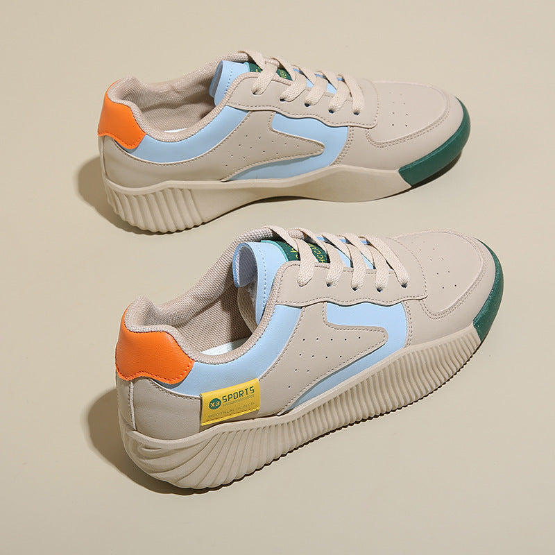Damen Sportliche Sneakers mit rutschfestem Profil und atmungsaktiver Oberflächenstruktur R&B