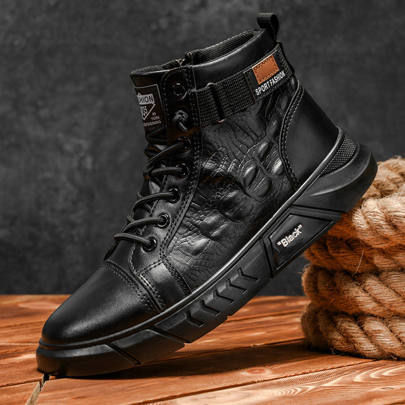 Herren Hochwertige Freizeitschuhe mit wasserdichter Oberfläche und rutschfester Sohle