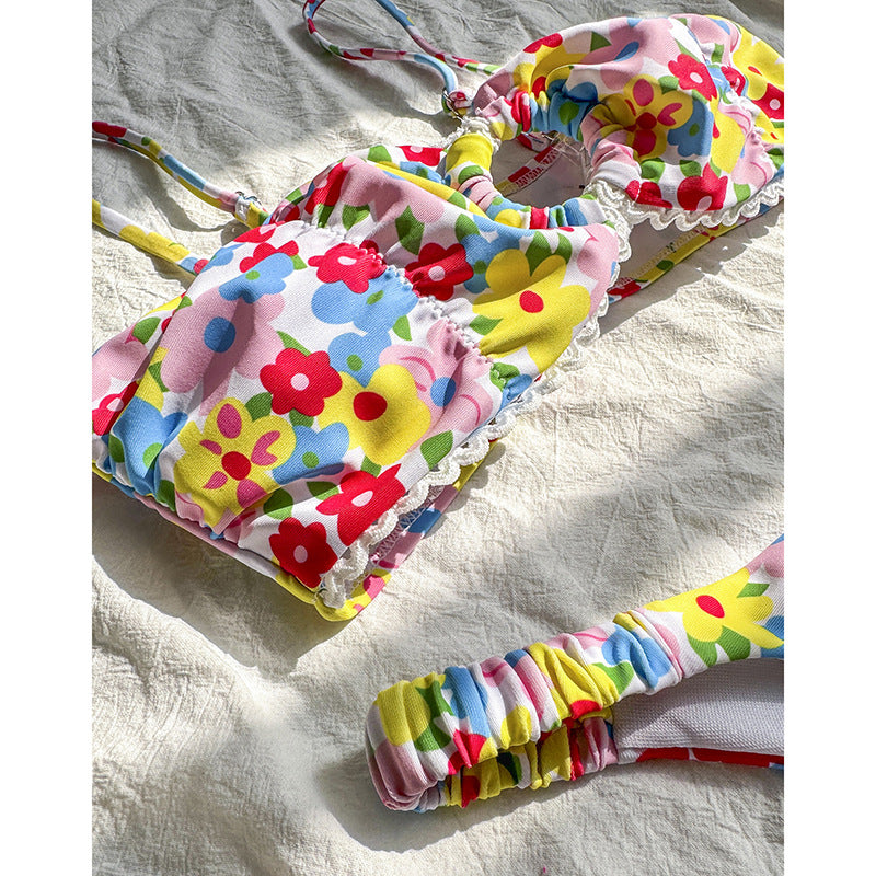 Damen Blumiger Bikini R&B