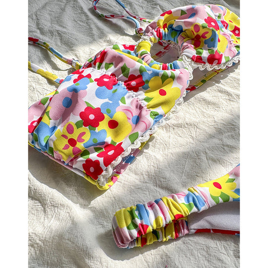Damen Blumiger Bikini R&B