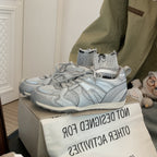 Damen Sportliche Sneakers mit atmungsaktivem Mesh-Obermaterial und schockabsorbierender Sohle R&B
