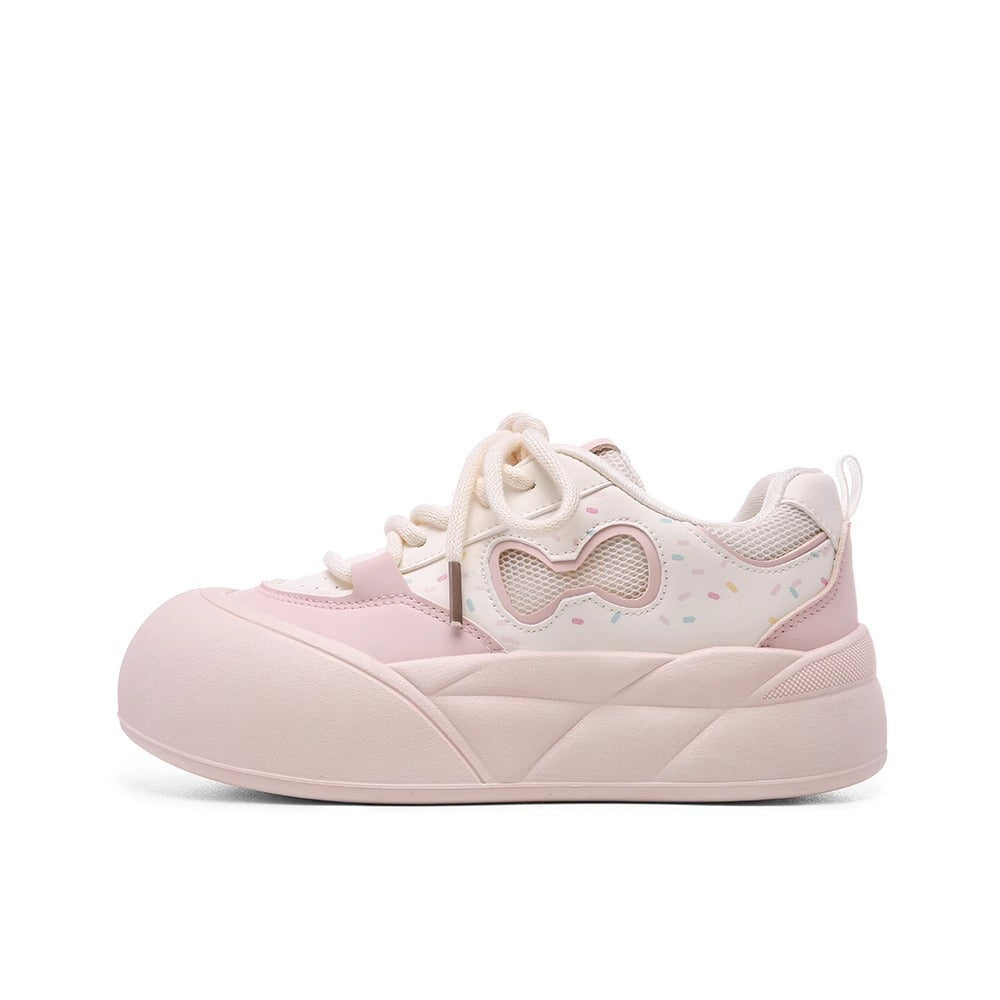 Damen Komfortable Sneakers mit verspielten Applikationen