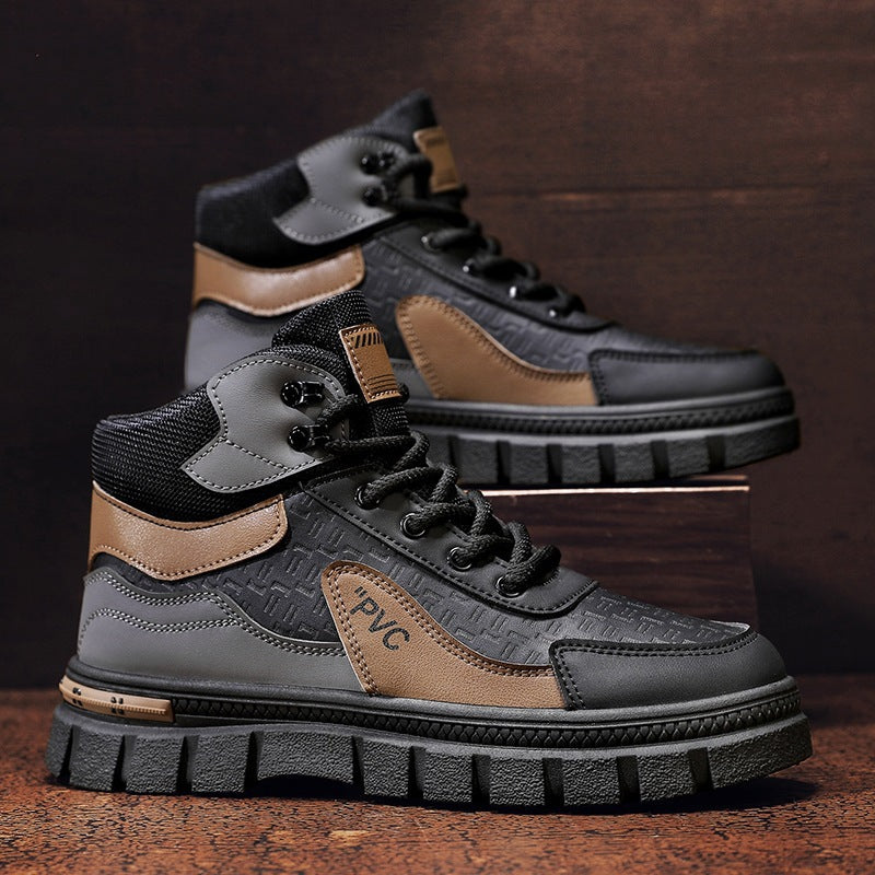 Damen Sportliche High-Top Boots R&B