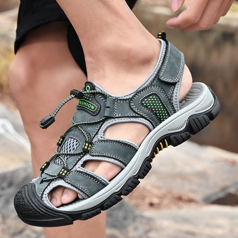 Damen Sportliche Outdoor-Sandalen mit schnellschnürbarem System und stabiler Sohle R&B