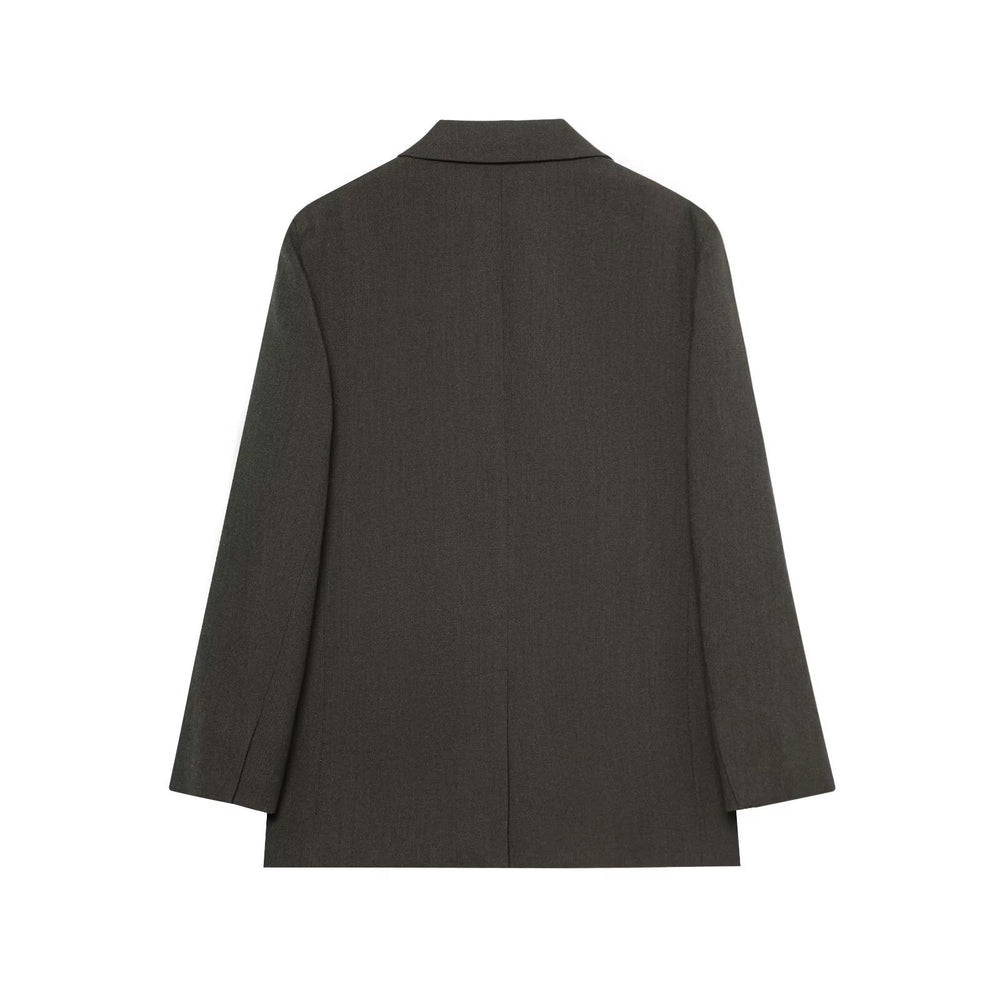 Damen eleganter Blazer mit dezentem Schnitt R&B