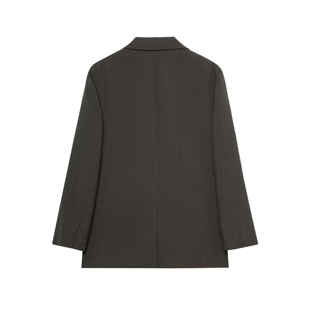Damen eleganter Blazer mit dezentem Schnitt R&B