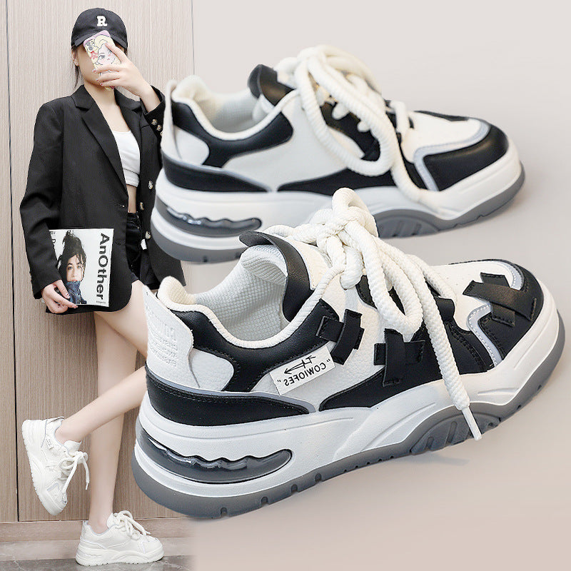 Damen Sportliche Chunky Sneakers mit atmungsaktivem Obermaterial und verstärktem Dämpfungssystem R&B