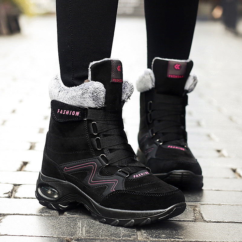 Damen Winterstiefel mit kuscheligem Innenfutter und rutschfester Sohle R&B