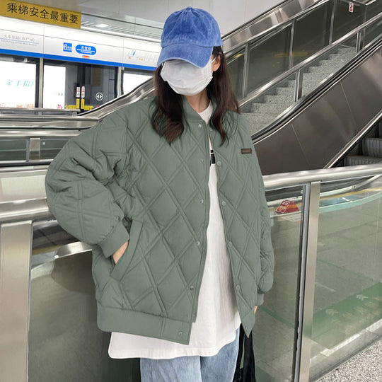 Damen Bequeme gesteppte Freizeitjacke R&B