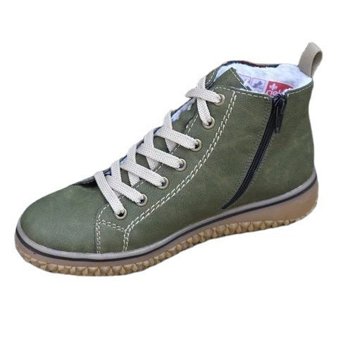 Damen Schnürstiefeletten mit gemütlichem Futter und robustem Sohlenprofil R&B