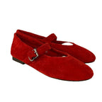 Damen Ballerina-Schuhe mit schickem Riemen und weichem Obermaterial
