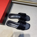 Damen Komfortable Slipper mit eleganten Riemen R&B