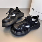 Damen Sportliche Sneakers mit atmungsaktiver Mesh-Oberfläche R&B