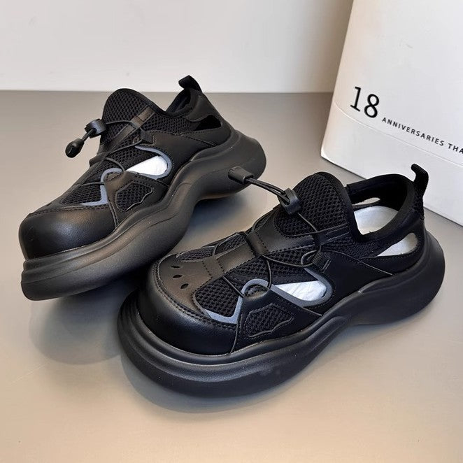 Damen Sportliche Sneakers mit atmungsaktiver Mesh-Oberfläche R&B