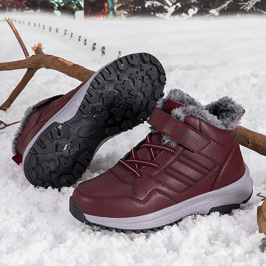 Damen Winterwanderschuhe mit rutschfester Sohle und isolierendem Futter R&B