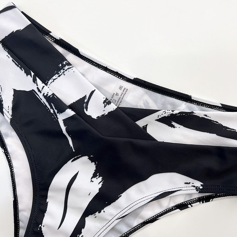 Damen Strandkimono mit floralem Muster und seitlichem Schlitz R&B
