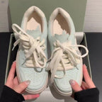 Damen Sneakers mit dicker Plateausohle und atmungsaktivem Obermaterial R&B