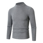 Herren Rollkragenpullover aus hochwertiger Rippenstruktur R&B