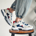 Damen Sportliche Sneaker mit atmungsaktivem Mesh-Obermaterial und stark dämpfender Sohle R&B