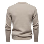 Herren hochwertiger Rollkragenpullover mit strukturiertem Design