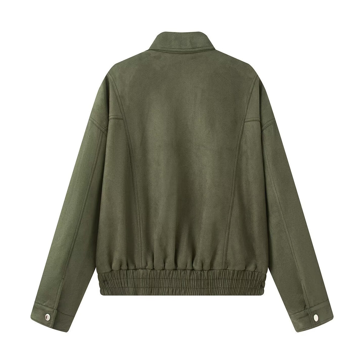 Damen Übergangsjacke im modernen Oversize-Schnitt mit praktischen Taschen R&B