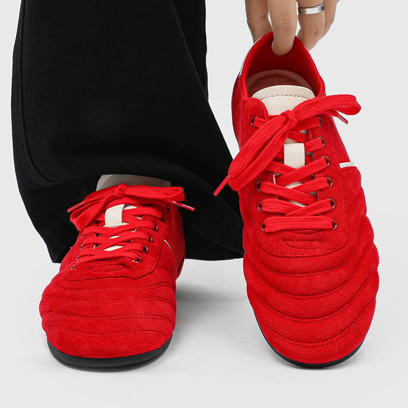 Damen Komfortable Lifestyle Sneakers aus Veloursleder R&B