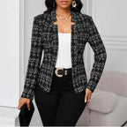 Damen raffinierte Business-Blazerjacke R&B
