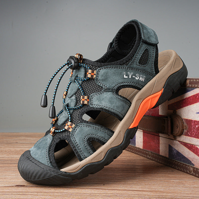 Damen Sportliche Wassersandalen mit rutschfester Außensohle und schnellschnürbarem System R&B