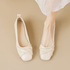 Damen Ballerinas mit elegantem Knoten-Design