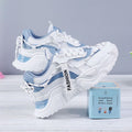 Damen Sportliche Modische Sneakers mit atmungsaktivem Obermaterial und dämpfender Sohle R&B
