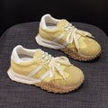 Damen Sportliche Sneakers mit atmungsaktivem Obermaterial und innovativer Profilmusterung R&B