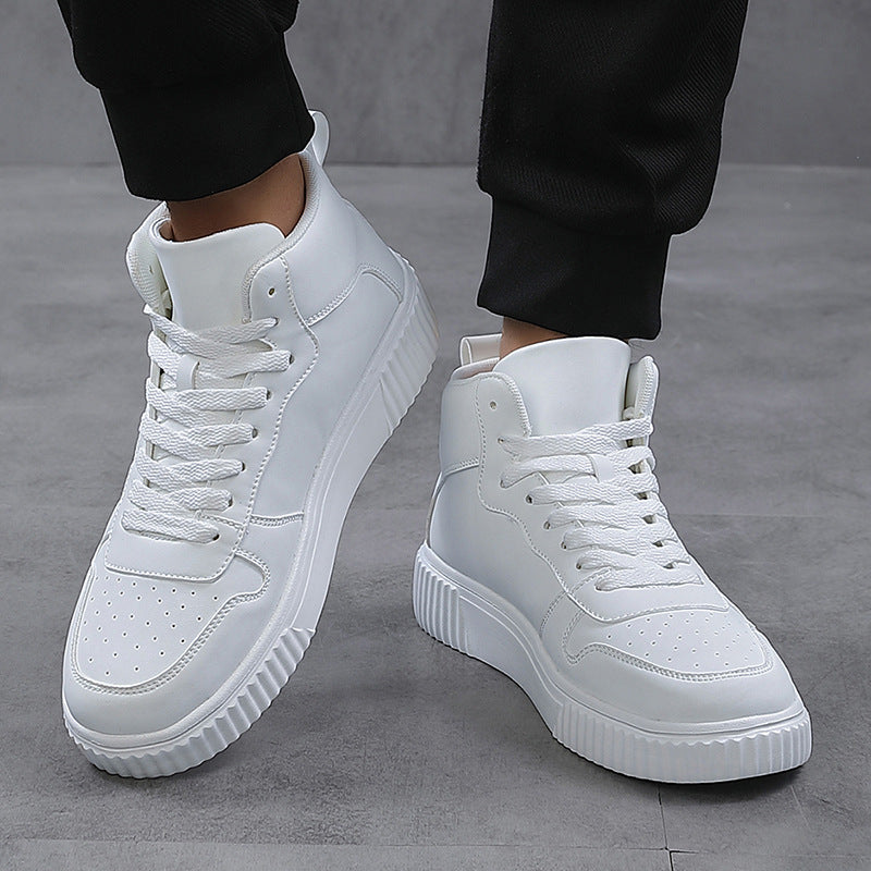 Damen Hochwertige High-Top Sneakers mit trendigem Design und komfortabler Sohle R&B