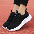 Damen Sportliche Laufschuhe mit atmungsaktivem Mesh-Obermaterial und flexibler Sohle