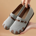 Damen Bequeme Slip-On Ballerinas mit flexiblem Obermaterial R&B