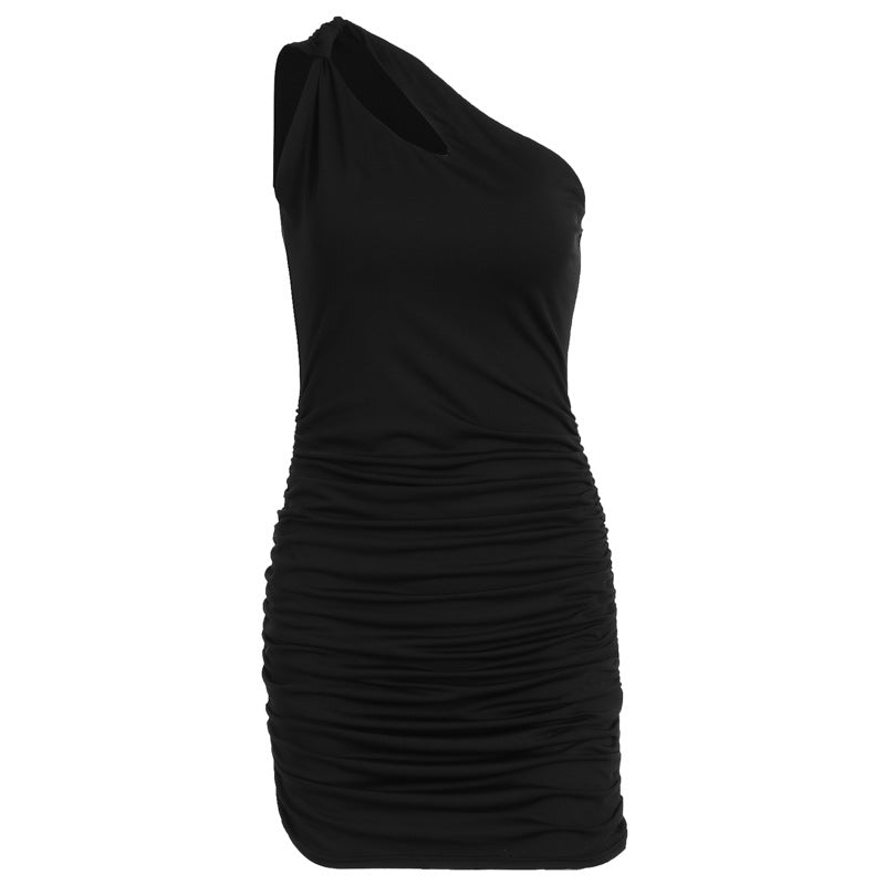 Damen Figurbetontes Neckholderkleid mit außergewöhnlichem Schnitt R&B