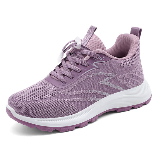 Damen Sportliche Fitness-Sneaker mit atmungsaktivem Obermaterial R&B