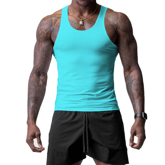 Herren Sportliches Tanktop und Shorts Set R&B