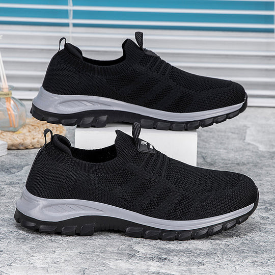 Damen Sportschuhe mit atmungsaktiver Strickoberfläche und rutschfester Sohle R&B