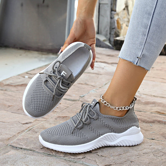 Damen atmungsaktive Freizeitsneaker R&B