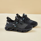 Damen Mesh-Sneaker mit atmungsaktiver Obermaterial und dämpfender Sohle